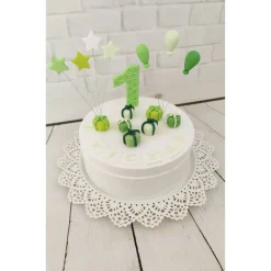 Tortendeko Ballon und Sterne für den Kindergeburtstag