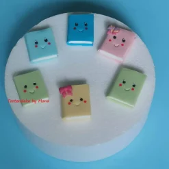 Tortendeko  Fondant Schulanfang Schule Einschulung SchulsetTortendeko Tortentopper Tortenaufleger Fondant Schulanfang Sc