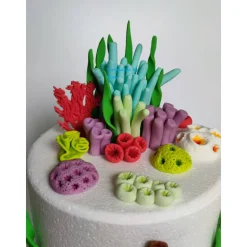 Tortendeko Fondantdeko Meerwasser Wasserwelt Nemo Arielle