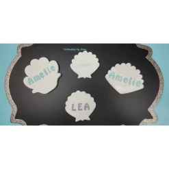 Tortendeko für ein Geburtstag Meerjungfrau Zahl