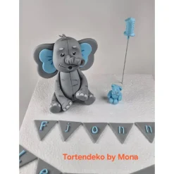 Tortendeko Tortentopper Geburtstag Eisbär Bruno