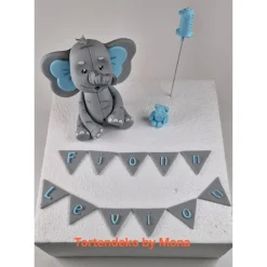 Tortendeko Tortentopper Geburtstag Eisbär Bruno