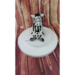 Tortendeko Tortentopper Geburtstag Zebra Fussball Italien