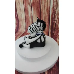 Tortendeko Tortentopper Geburtstag Zebra Fussball Italien