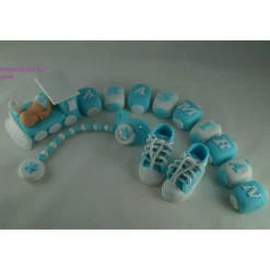 Tortendeko Tortentopper Tortendeko Fondant Zuckerfigur Zug Taufe,Geburt