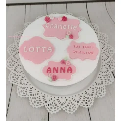 Tortendeko Tortentopper Tortenaufleger Fondant Zuckerfigur Namesschilder Torte