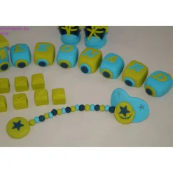 Tortendeko Tortentopper Tortenaufleger Fondant Zuckerfigur Baby,Taufe