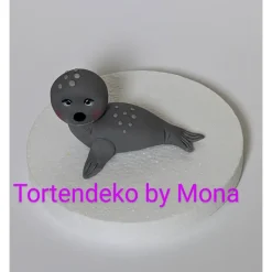 Tortendeko Tortentopper Tortendekoration Tortenfigur Party Cake Hochlandrind Löwe Robbe