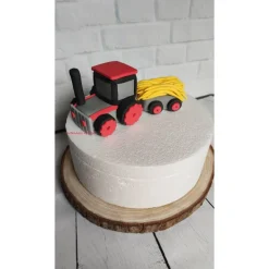 Tortendeko Tortentopper Tortenaufleger Zuckerfigur Traktor Bauernhof Schweine