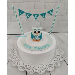 Tortendeko Tortentopper Tortenaufleger ZuckerfigurTaufe