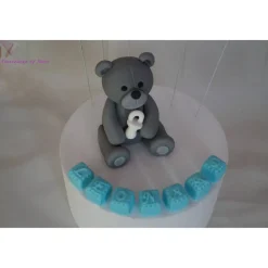 Tortendeko Tortentopper Tortenaufleger Fondant Zuckerfigur Hochzeit