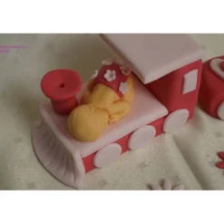 Tortendeko Tortentopper Tortendeko Tortenaufleger Fondant Zuckerfigur Baby,Taufe, Geburt