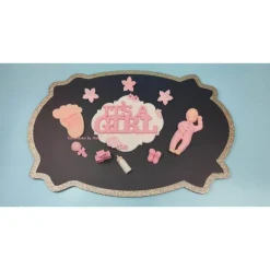 Tortendeko Tortentopper Zuckerfigur Fondantfigur Baby Baby Shower Party  Geburt