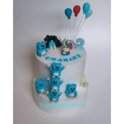 Tortendeko Tortentopper Zuckerfigur  Geburtstag Lemminge