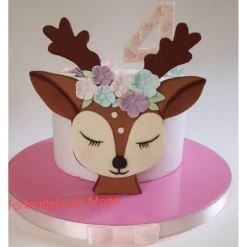 Tortendeko Tortentopper Zuckerfigur Geburtstag Reh Kitz