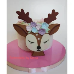 Tortendeko Tortentopper Zuckerfigur Geburtstag Reh Kitz