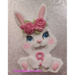 Tortendeko Tortentopper Zuckerfigur Hasi Häschen Geburtstag