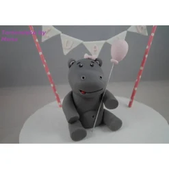 Tortendeko TortentopperTortenaufleger Fondant Zuckerfigur Geburt , Taufe