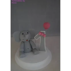 Tortendeko TortentopperTortenaufleger Fondant Zuckerfigur Geburt , Taufe