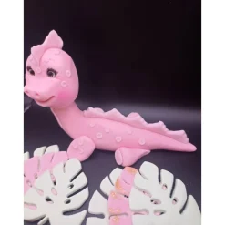 Tortendekoration aus Fondant, Fondant Dinosaurier, Geburtstagsdeko Dino