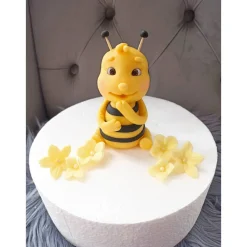 Tortendekoration Biene, Fondant Figuren Make Up,