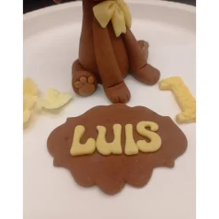 Tortendekoration Hund, Fondant Figur Hund,