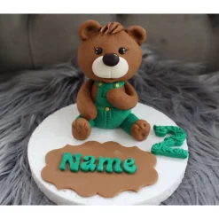 Tortendekoration Teddy, Fondant Teddy, Deko Teddy