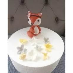 Tortendekoration Waldtiere, Fondant Figuren Fuchs,,