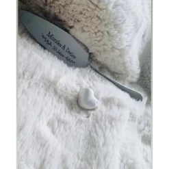 Tortenheber Edelstahl Liebe