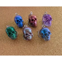 Totenkopf Schlüsselanhänger (Wunschfarbe möglich)