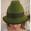 Trachtenhut Grün mit Federn