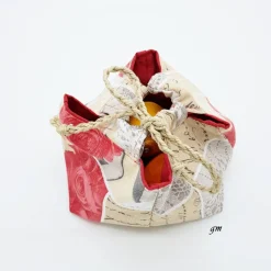 Traditionelle japanische Reistasche Unikat – Vielseitiges Utensilo & Projekttasche waschbar