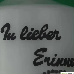 Trauerkerze in elfenbein 