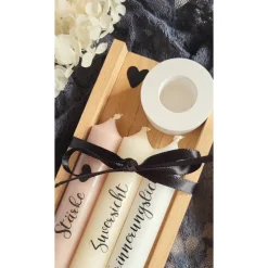 Trauerkerzen Set Nimm dir was du brauchst – Erinnerungslicht Beerdigung Trostlicht Geschenk