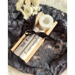 Trauerkerzen Set Nimm dir was du brauchst – Erinnerungslicht Beerdigung Trostlicht Geschenk