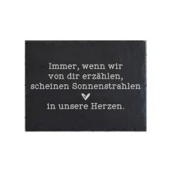 Trauerschild Grabschmuck Grabplatte Gedenkplatte