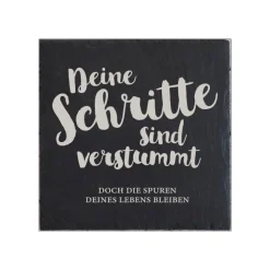Trauerschild Grabschmuck Grabplatte Gedenkplatte