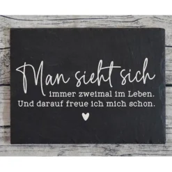 Trauerschild Grabschmuck Grabplatte Gedenkplatte