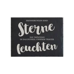 Trauerschild Grabschmuck Grabplatte Gedenkplatte