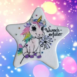 Trauerstein Einhorn auf der Wolke – Du wirst den Himmel jetzt verzaubern