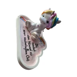 Trauerstein Einhorn auf der Wolke – Du wirst den Himmel jetzt verzaubern