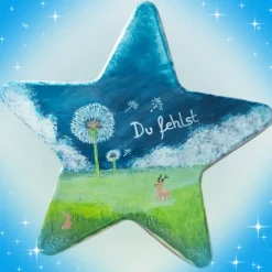 Trauerstern: Ein Symbol des Gedenkens - Du Fehlst