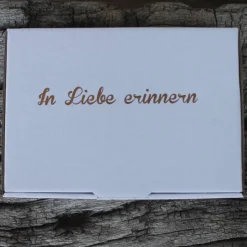 Trauer-und Erinnerungsbox In Liebe erinnern