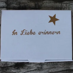 Trauer-und Erinnerungsbox In Liebe erinnern