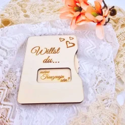 Trauzeuge fragen Geschenk | Trauzeugin fragen | Willst du mein/e Trauzeuge/in sein | Karte Trauzeuge/in | Hochzeit