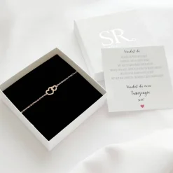Trauzeugin fragen Armband Herz – Geschenkidee mit Karte & Box - Willst du meine Trauzeugin sein Geschenk