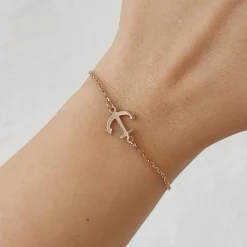 Trauzeugin Geschenk – Anker Armband mit Karte & Geschenkbox aus Edelstahl