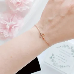 Trauzeugin Geschenk – Anker Armband mit Karte & Geschenkbox aus Edelstahl