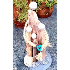 Treibholz Familie - Skulptur