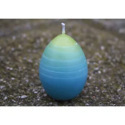 TürkisGrün Ostereikerze